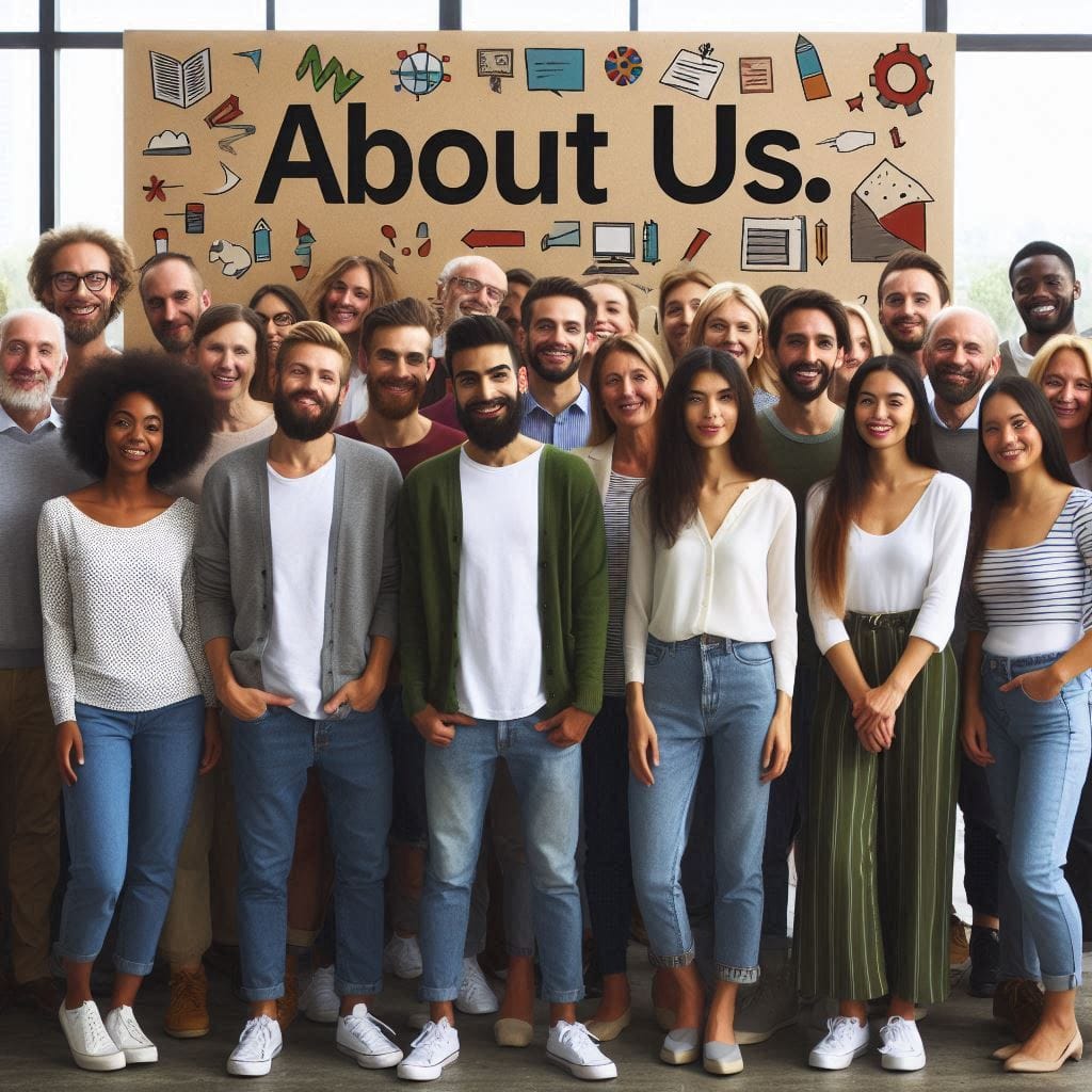 a group of people posing for a photo
